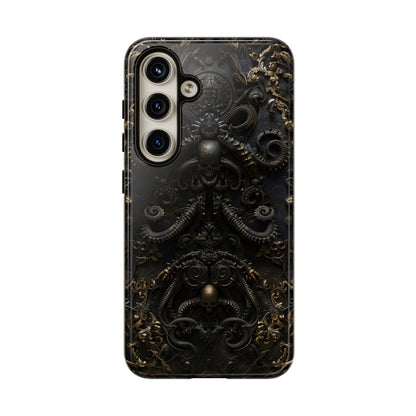 Gothic Steampunk Tentacle Phone Case - Unique Gothic Design for iPhone, Samsung Galaxy, and Google Pixel Devices