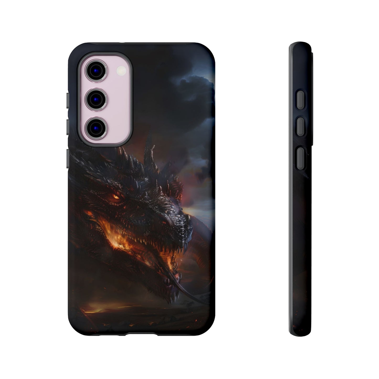 Fiery Dragon Phone Case - Epic Fantasy Art for iPhone, Samsung Galaxy, and Google Pixel Devices