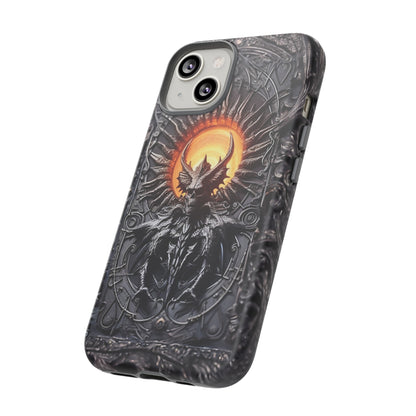 Skeletal Demonic King Phone Case – Ornate Gothic Design for iPhone, Samsung Galaxy, and Google Pixel Devices