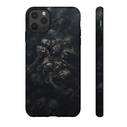 Zombie Horde Phone Case – Horror Design for iPhone and Samsung Galaxy Devices