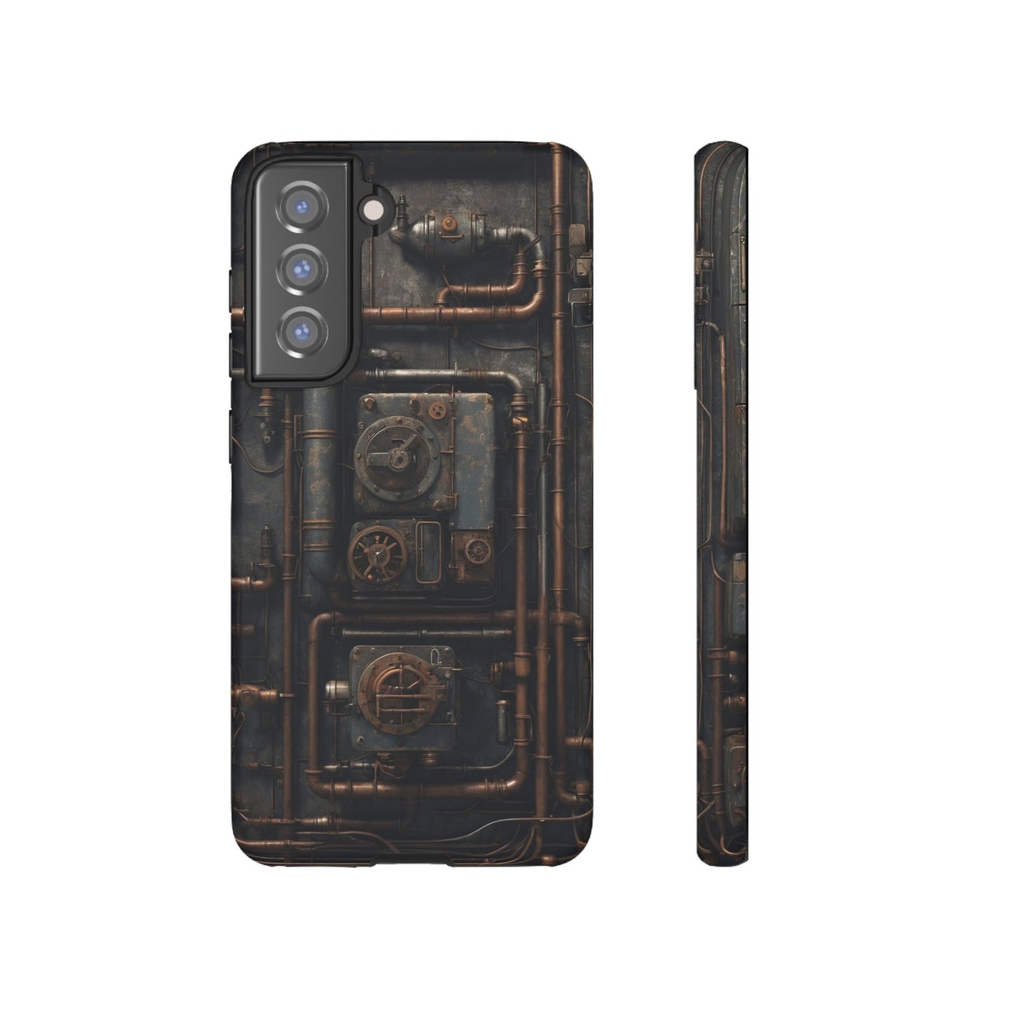 Diesel Punk Phone Case – Industrial Retro-Futuristic Design for iPhone, Samsung Galaxy, and Google Pixel Devices