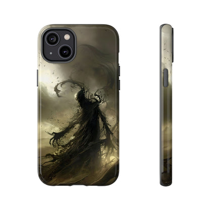 Dark Spirit Phone Case – Grim Reaper Haunting Design for iPhone, Samsung Galaxy, and Google Pixel Devices