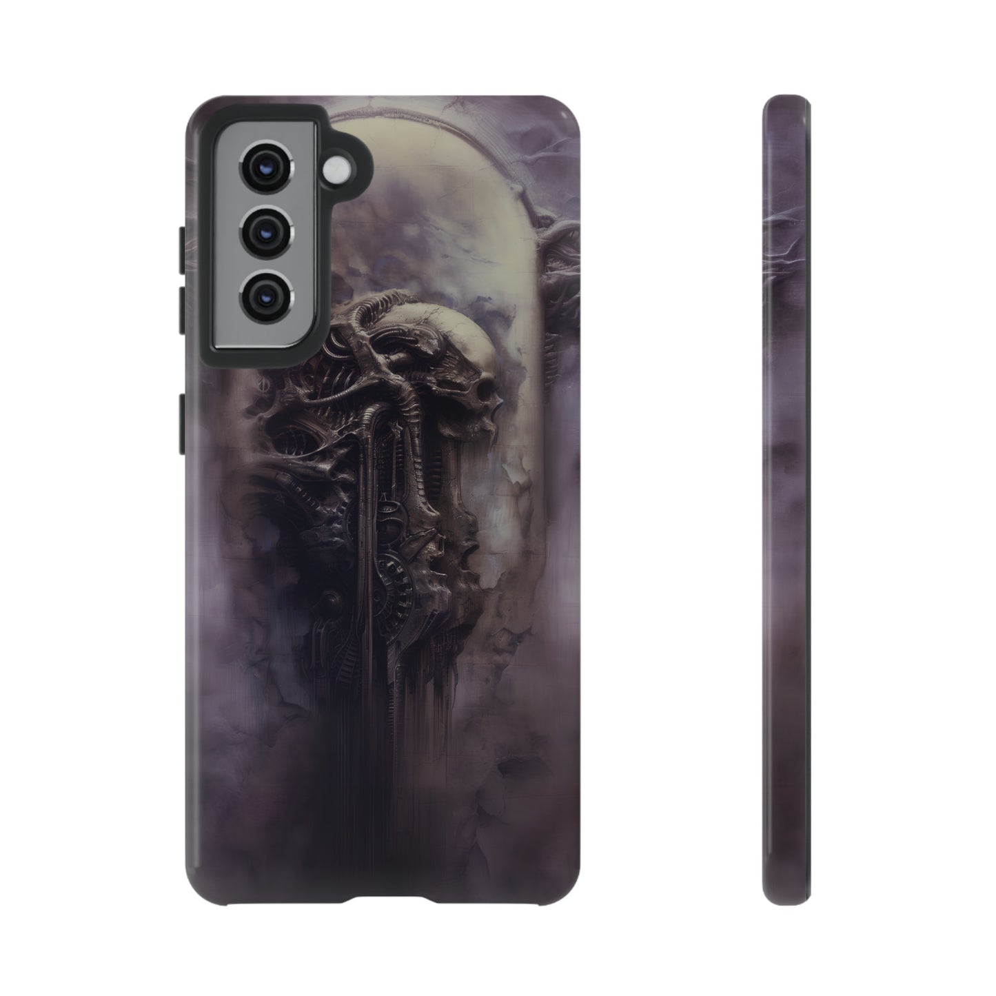 Dark Android Dream Phone Case – Futuristic Alien Horror Design for iPhone, Samsung Galaxy, and Google Pixel Devices