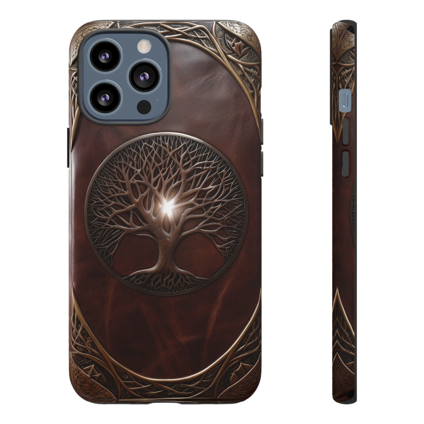 Tree of Life Tough Phone Case – Fantasy Art Design for iPhone, Samsung Galaxy, and Google Pixel Devices