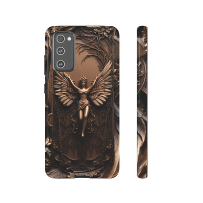 The Bronze Fairy Phone Case – Fantasy Faery Design for iPhone, Samsung Galaxy, and Google Pixel Devices