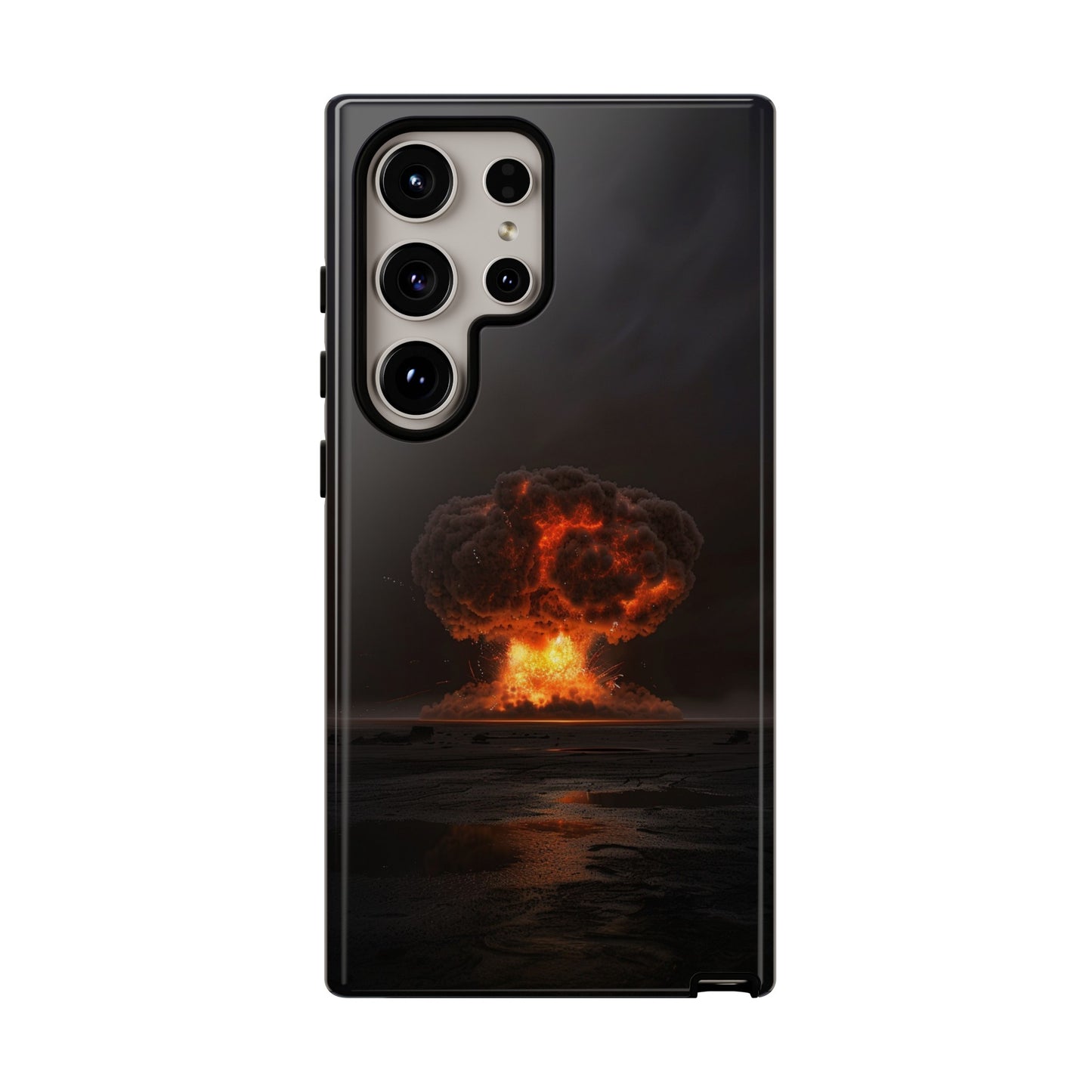 Atomic Explosion Phone Case - Dramatic Mushroom Cloud Design for iPhone and Samsung Galaxy Devices