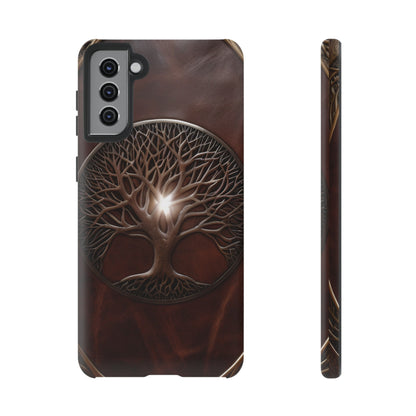 Tree of Life Tough Phone Case – Fantasy Art Design for iPhone, Samsung Galaxy, and Google Pixel Devices