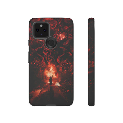 The Road to Hell Phone Case – Gothic Demon and Devil Design for iPhone, Samsung Galaxy, and Google Pixel Devices