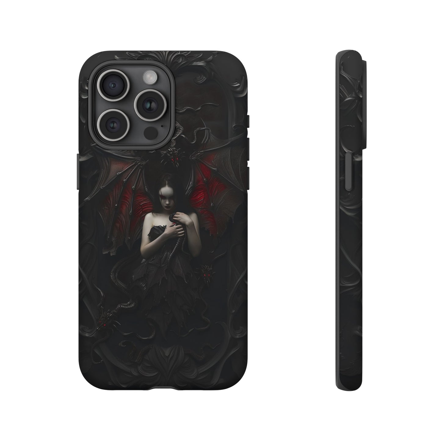 Succubus Phone Case - Dark Fantasy Gothic Design for iPhone, Samsung Galaxy, and Google Pixel Devices