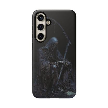 Dark Reaper Phone Case - Gothic Grim Reaper Art for iPhone, Samsung Galaxy, and Google Pixel Devices