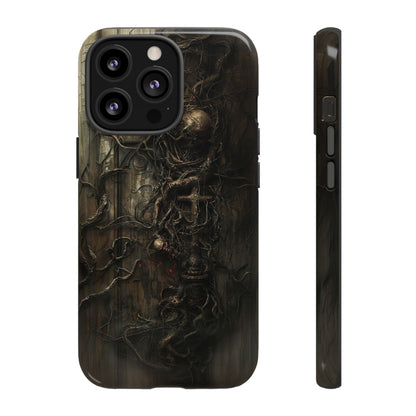 Creeping Dread Phone Case - Giger-Inspired Art for iPhone, Samsung Galaxy, and Google Pixel Devices