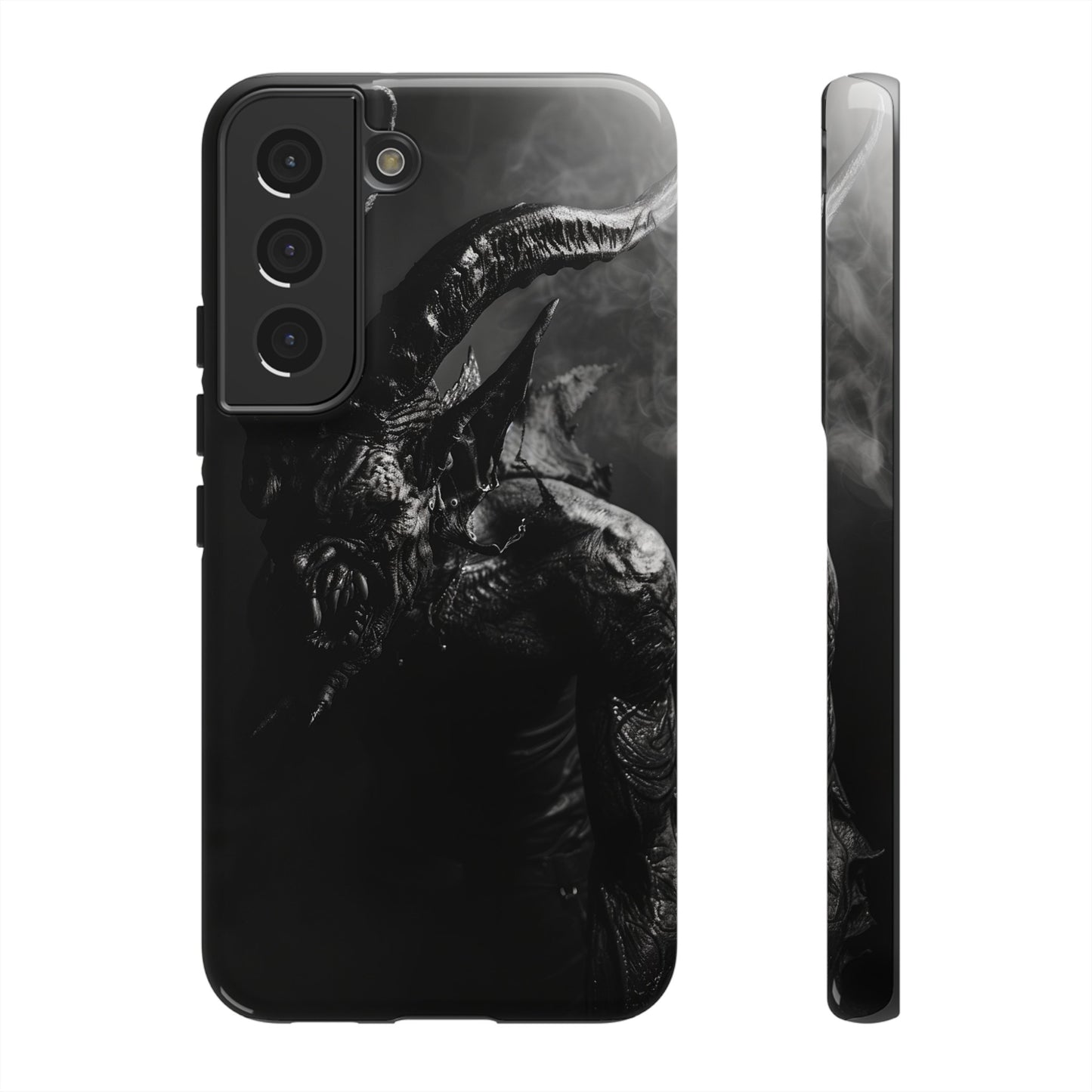 Dark Demon Phone Case – Possessed Horror Design for iPhone, Samsung Galaxy, and Google Pixel Devices