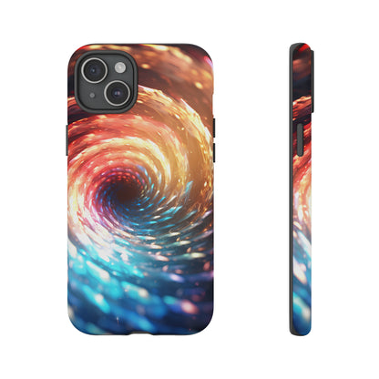 Crystal Portal of Light Phone Case – Vibrant Cosmic Design for iPhone, Samsung Galaxy, and Google Pixel Devices