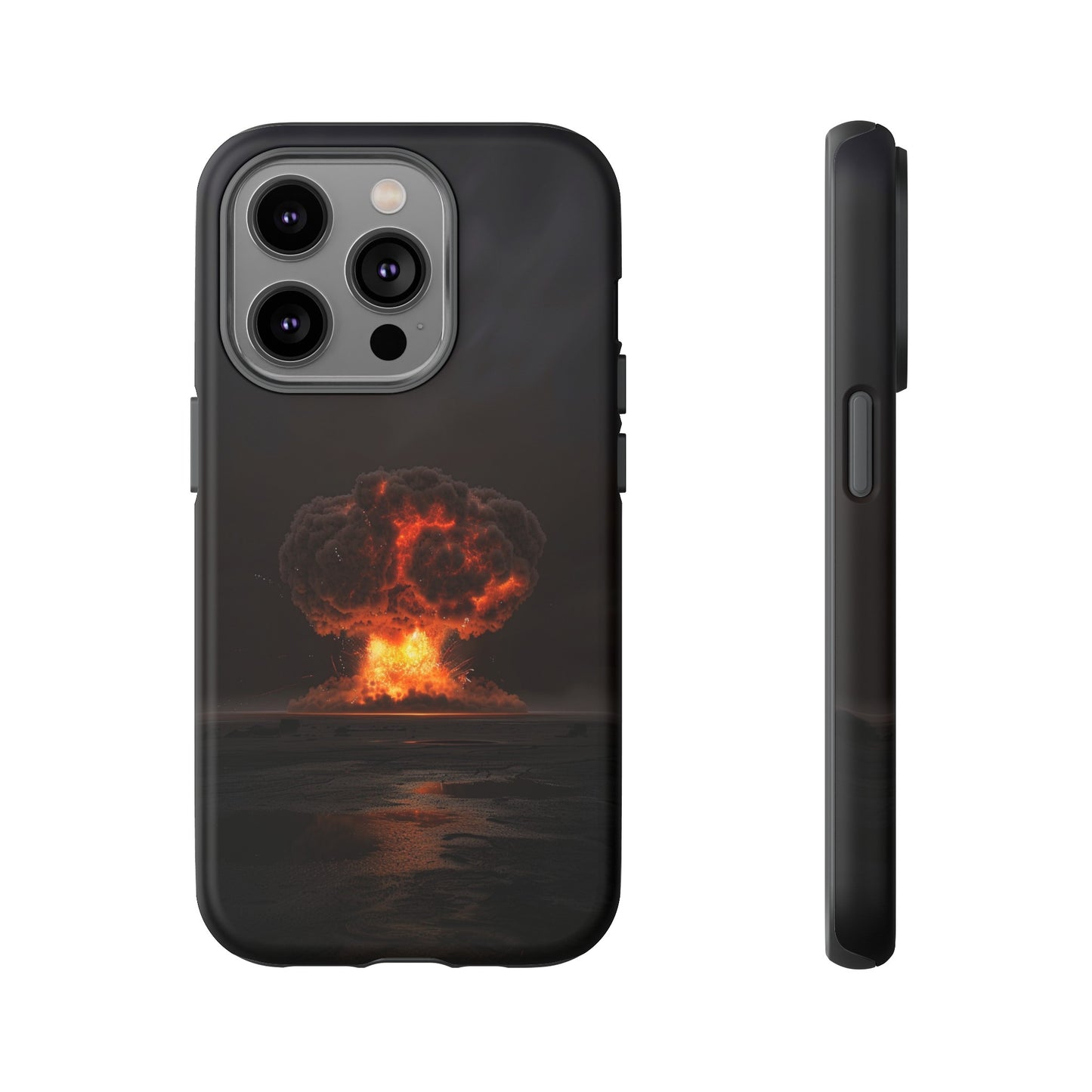 Atomic Explosion Phone Case - Dramatic Mushroom Cloud Design for iPhone and Samsung Galaxy Devices