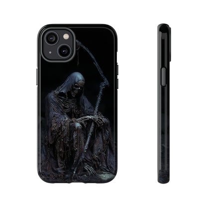 Dark Reaper Phone Case - Gothic Grim Reaper Art for iPhone, Samsung Galaxy, and Google Pixel Devices