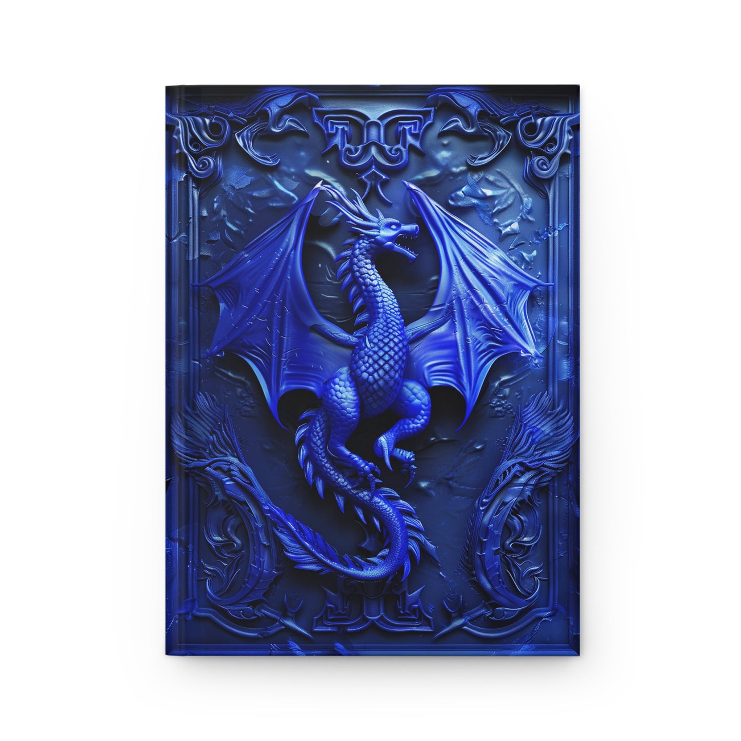 Book of the Blue Dragon Hardcover Notebook – Mystical Journal for Fantasy and Creative Writing