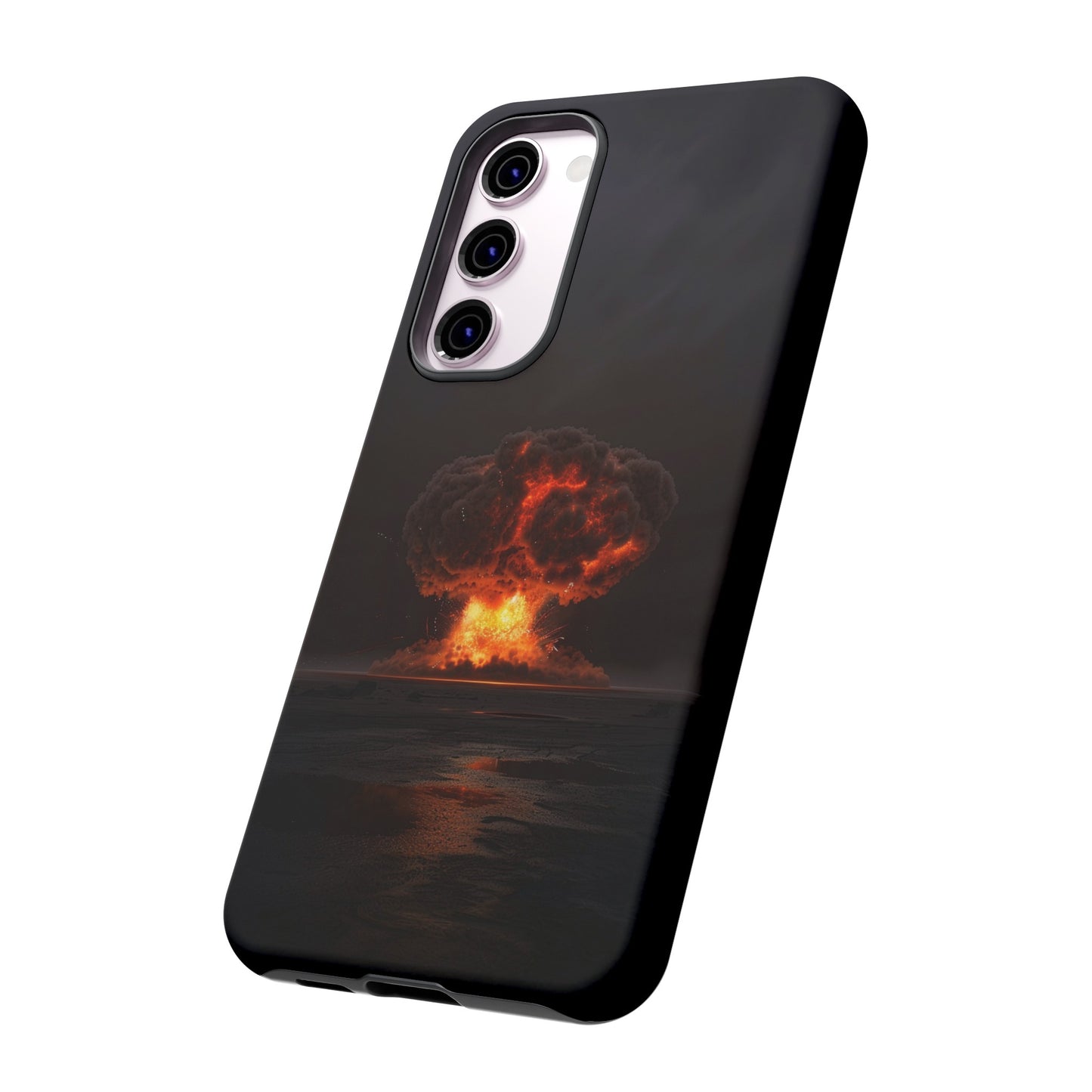 Atomic Explosion Phone Case - Dramatic Mushroom Cloud Design for iPhone and Samsung Galaxy Devices