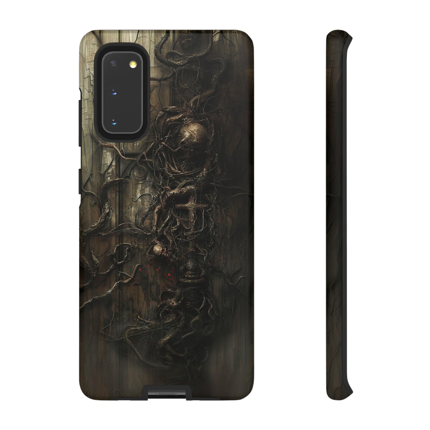 Creeping Dread Phone Case - Giger-Inspired Art for iPhone, Samsung Galaxy, and Google Pixel Devices