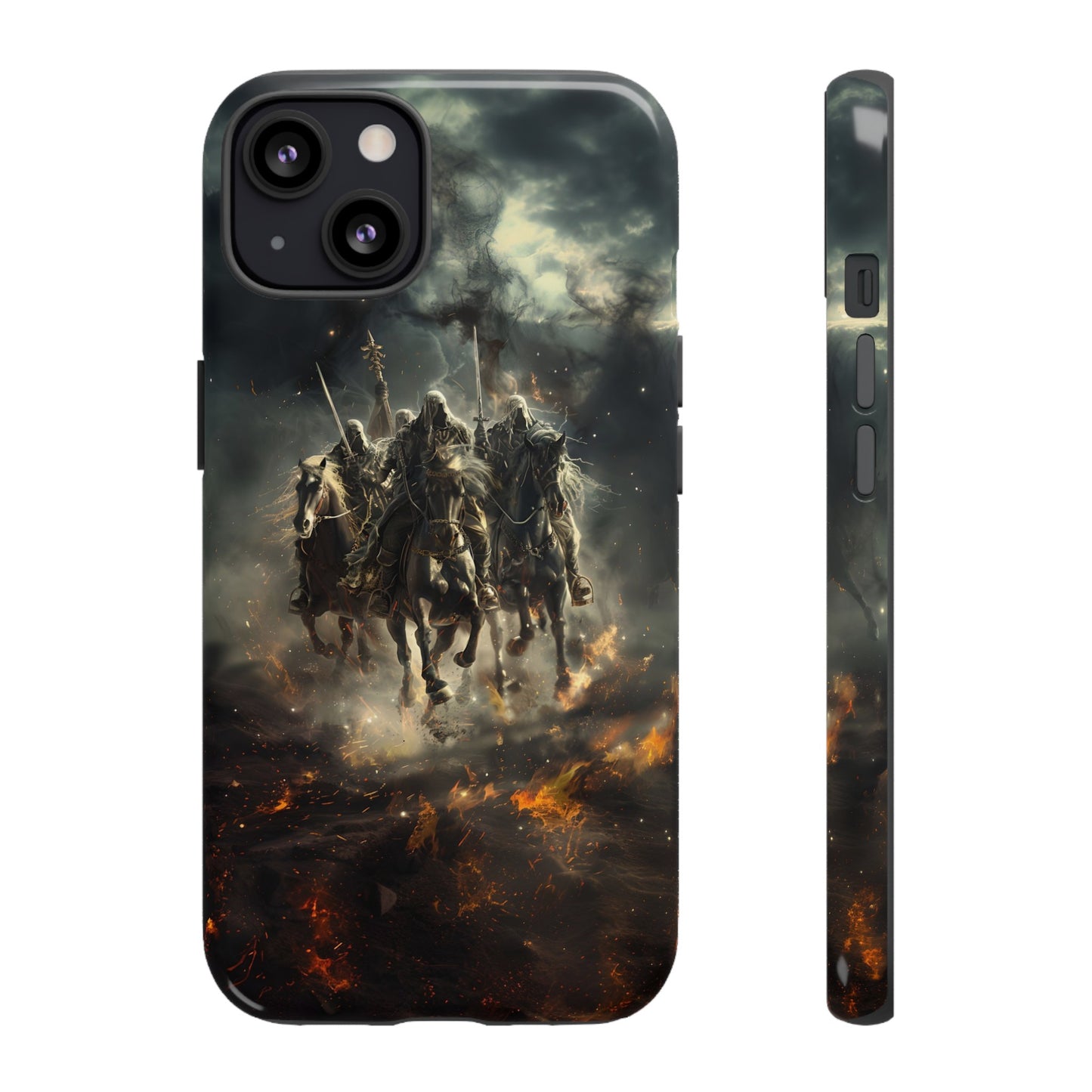 Four Horsemen of the Apocalypse Phone Case – Armageddon Design for iPhone, Samsung Galaxy, and Google Pixel Devices