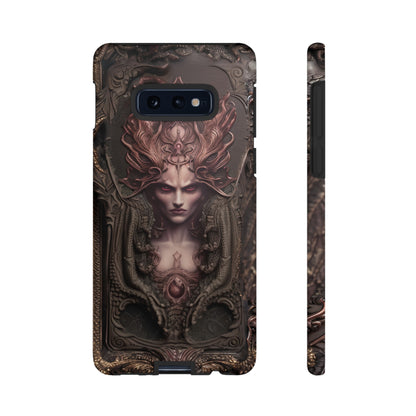 Dark Lilith Phone Case – Horned Hell Horror Design for iPhone, Samsung Galaxy, and Google Pixel Devices