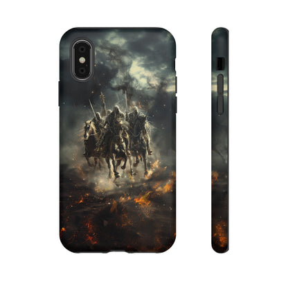 Four Horsemen of the Apocalypse Phone Case – Armageddon Design for iPhone, Samsung Galaxy, and Google Pixel Devices