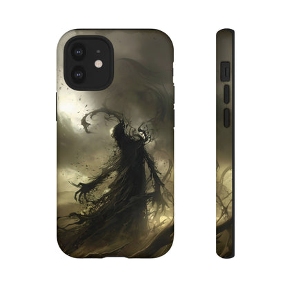 Dark Spirit Phone Case – Grim Reaper Haunting Design for iPhone, Samsung Galaxy, and Google Pixel Devices