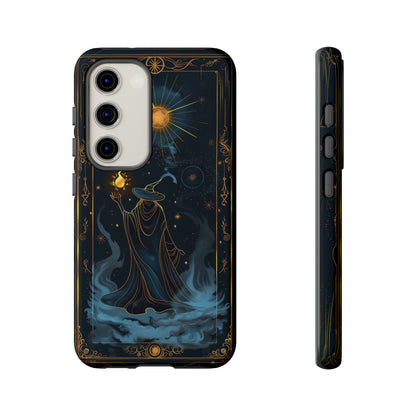 Enchanted Wizard Spellcaster Galaxy Phone Case - Mystical Wizardry Art For iPhone, Samsung Galaxy, and Google Pixel Devices