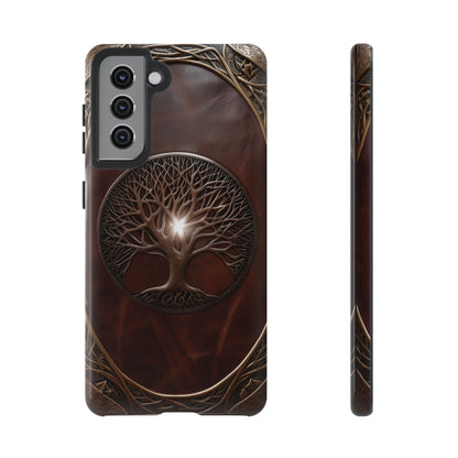 Tree of Life Tough Phone Case – Fantasy Art Design for iPhone, Samsung Galaxy, and Google Pixel Devices