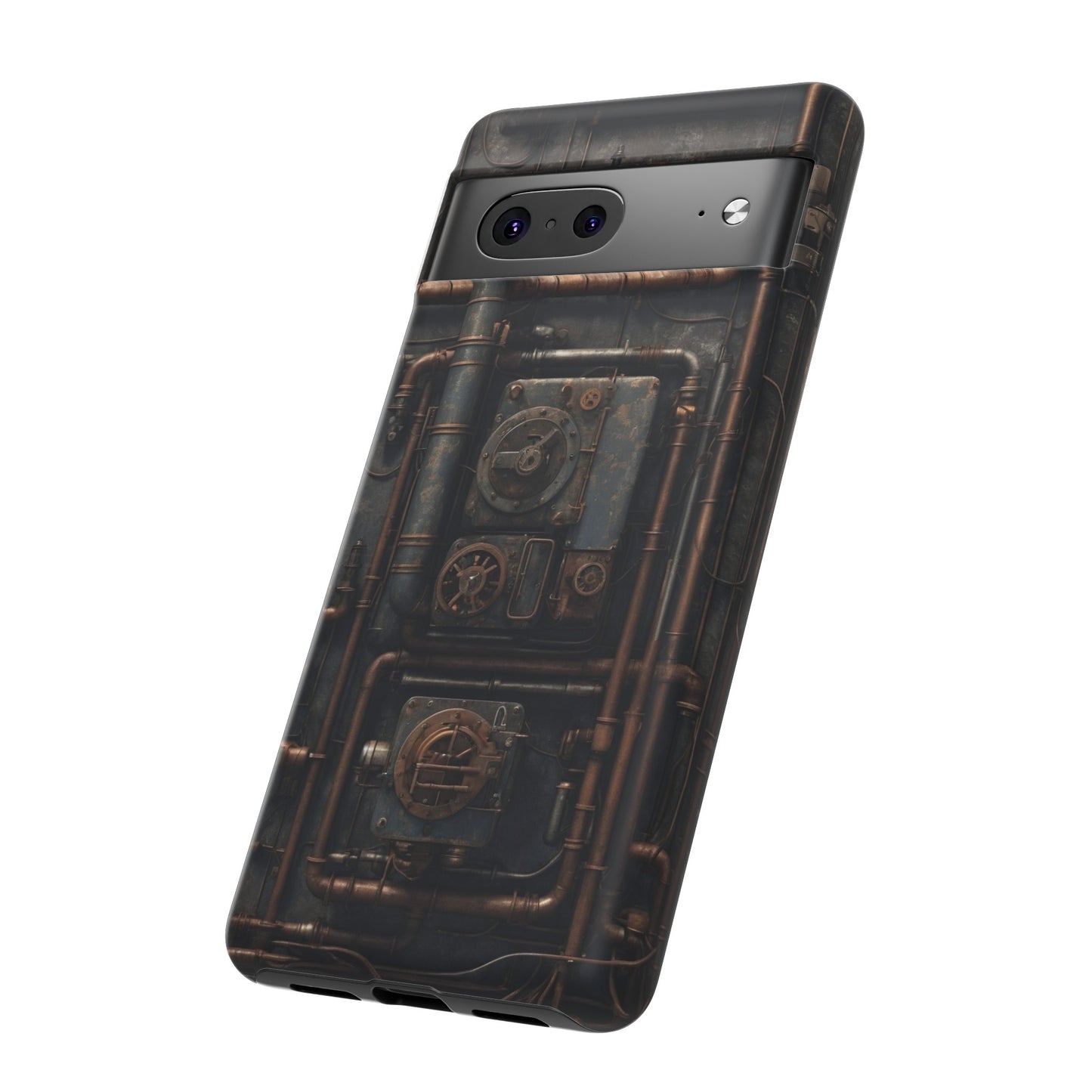 Diesel Punk Phone Case – Industrial Retro-Futuristic Design for iPhone, Samsung Galaxy, and Google Pixel Devices