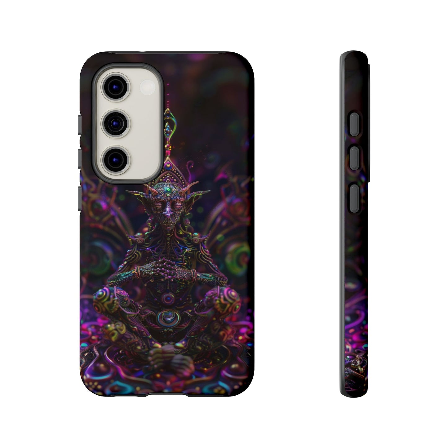 Mystical Machine Elf Phone Case - Psychedelic Vibes for iPhone, Samsung, Google Pixel