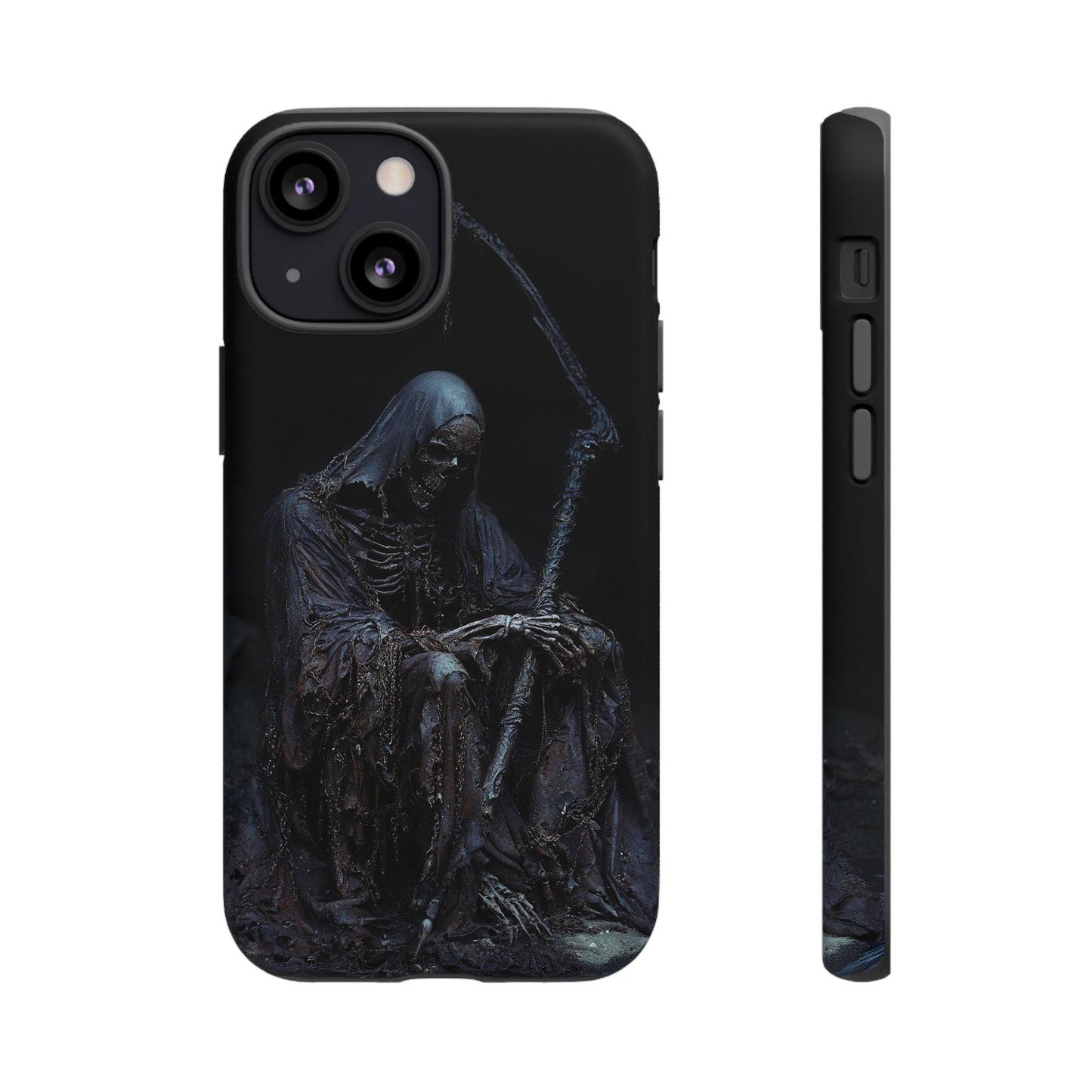 Dark Reaper Phone Case - Gothic Grim Reaper Art for iPhone, Samsung Galaxy, and Google Pixel Devices