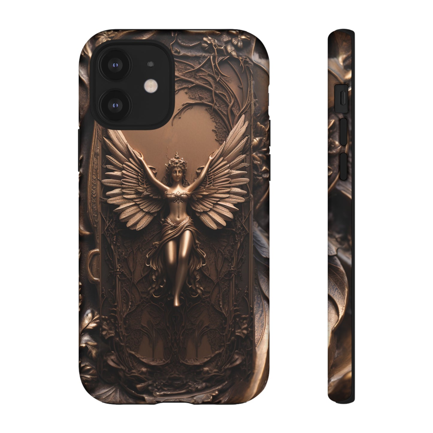 The Bronze Fairy Phone Case – Fantasy Faery Design for iPhone, Samsung Galaxy, and Google Pixel Devices