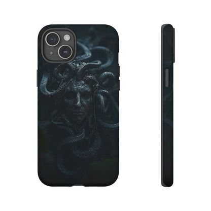 Medusa's Gaze Phone Case - Dark Mythological Design for iPhone and Samsung Galaxy Devices