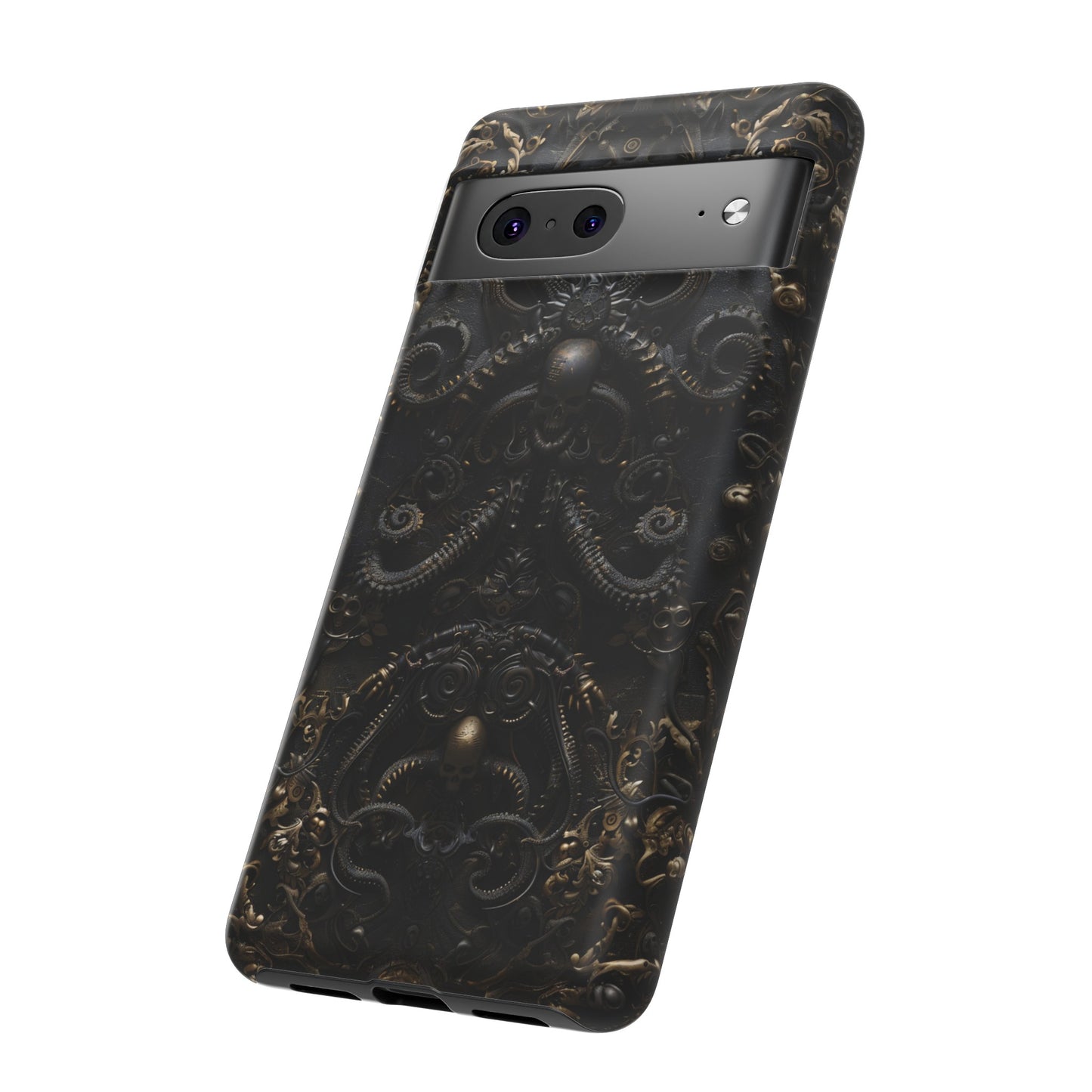 Gothic Steampunk Tentacle Phone Case - Unique Gothic Design for iPhone, Samsung Galaxy, and Google Pixel Devices