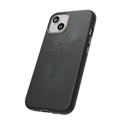 Gothic Dragonfly Phone Case – Dark Elegance Design for iPhone, Samsung Galaxy, and Google Pixel Devices