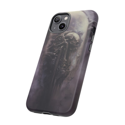 Dark Android Dream Phone Case – Futuristic Alien Horror Design for iPhone, Samsung Galaxy, and Google Pixel Devices