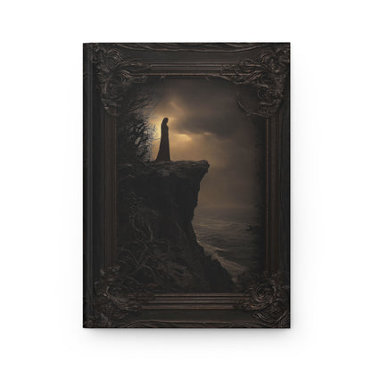 Cliffside Solitude Gothic Hardcover Journal