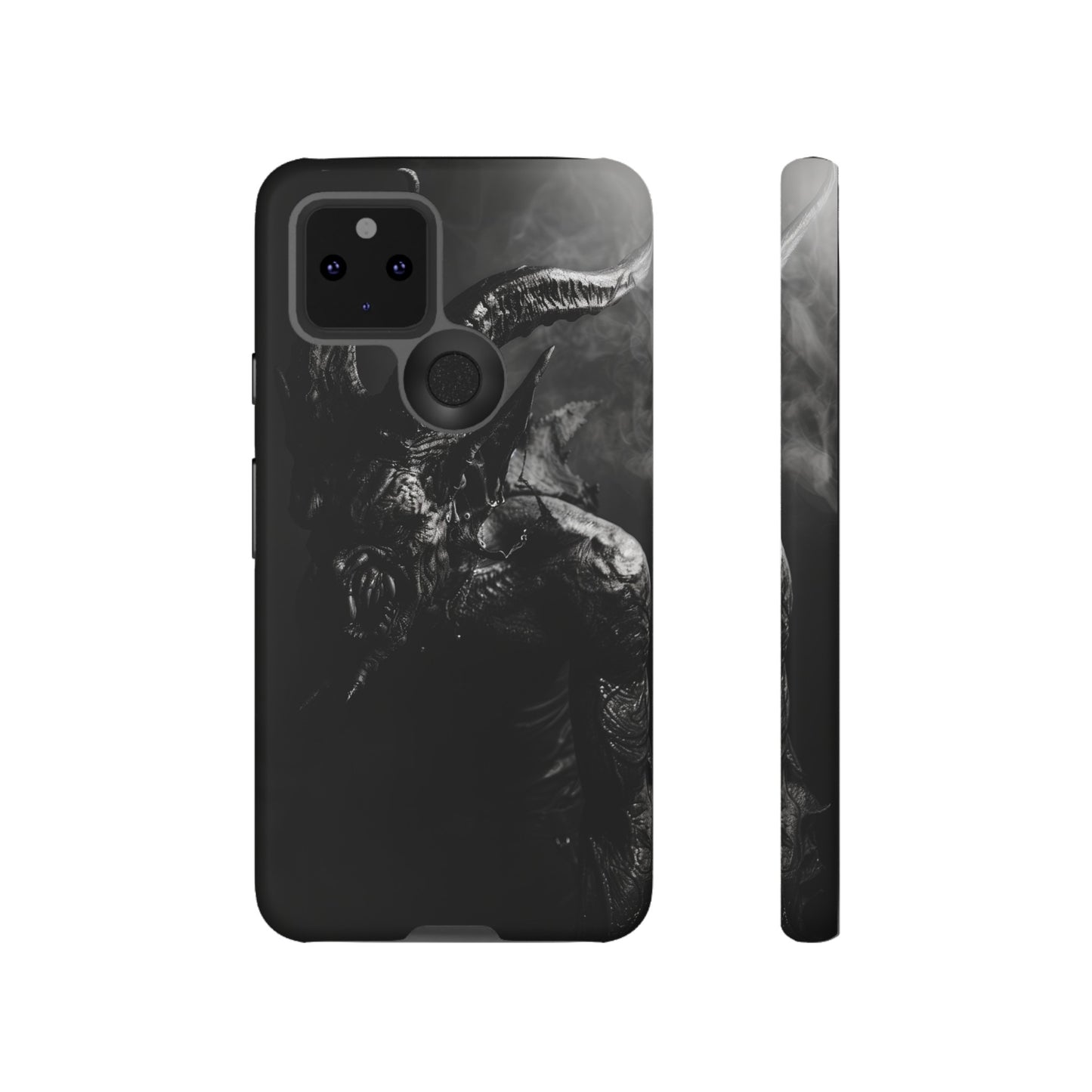 Dark Demon Phone Case – Possessed Horror Design for iPhone, Samsung Galaxy, and Google Pixel Devices