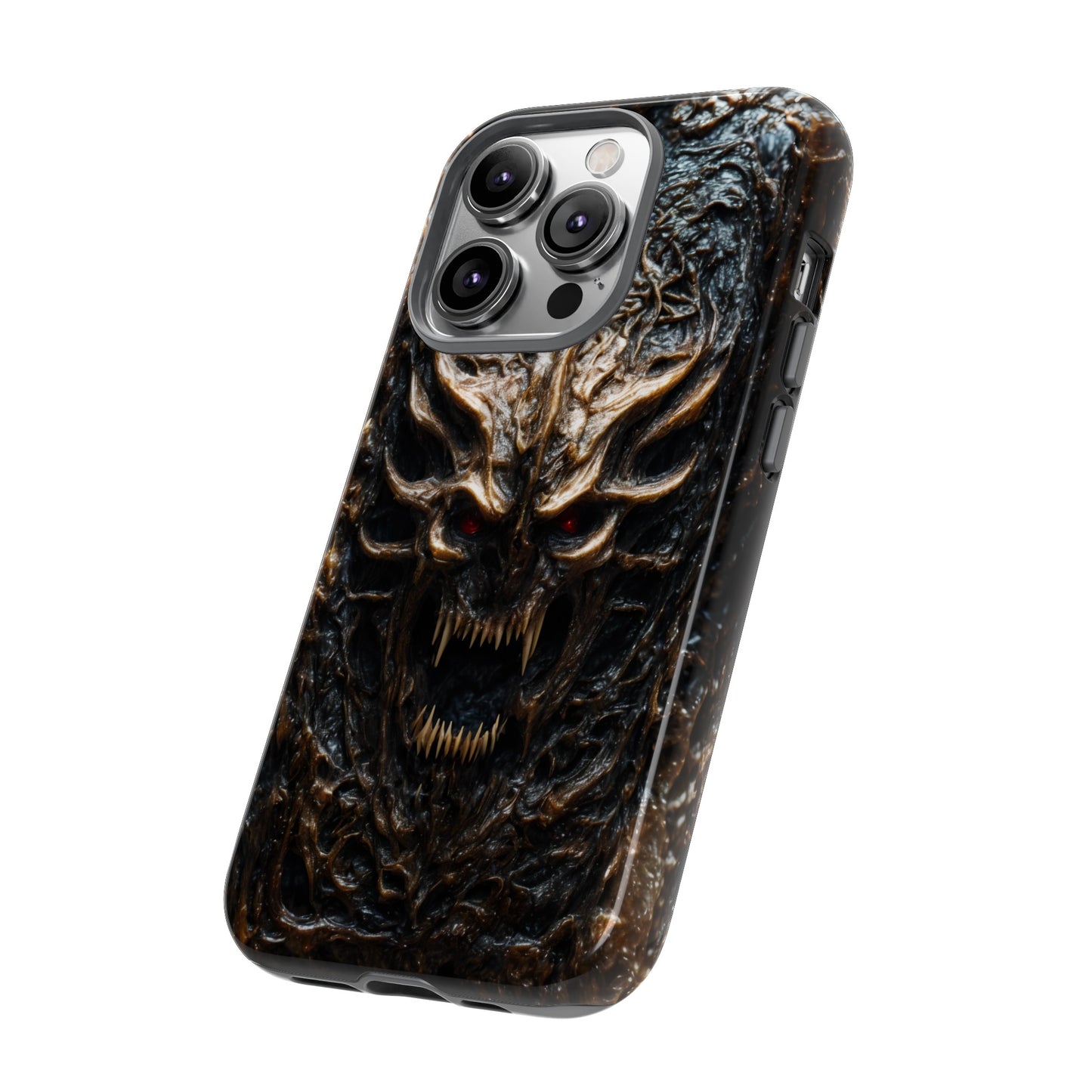 Demonic Beast Phone Case – Devil Monster Horror Design for iPhone, Samsung Galaxy, and Google Pixel Devices