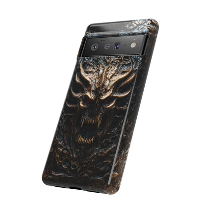 Demonic Beast Phone Case – Devil Monster Horror Design for iPhone, Samsung Galaxy, and Google Pixel Devices