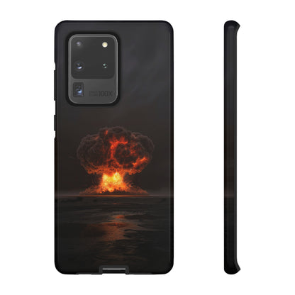 Atomic Explosion Phone Case - Dramatic Mushroom Cloud Design for iPhone and Samsung Galaxy Devices