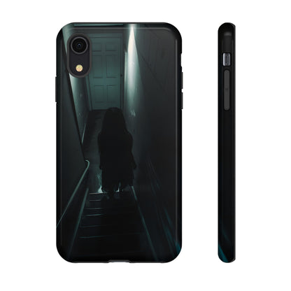 Creepy Ghost Girl Phone Case – Horror Possessed Design for iPhone, Samsung Galaxy, and Google Pixel Devices