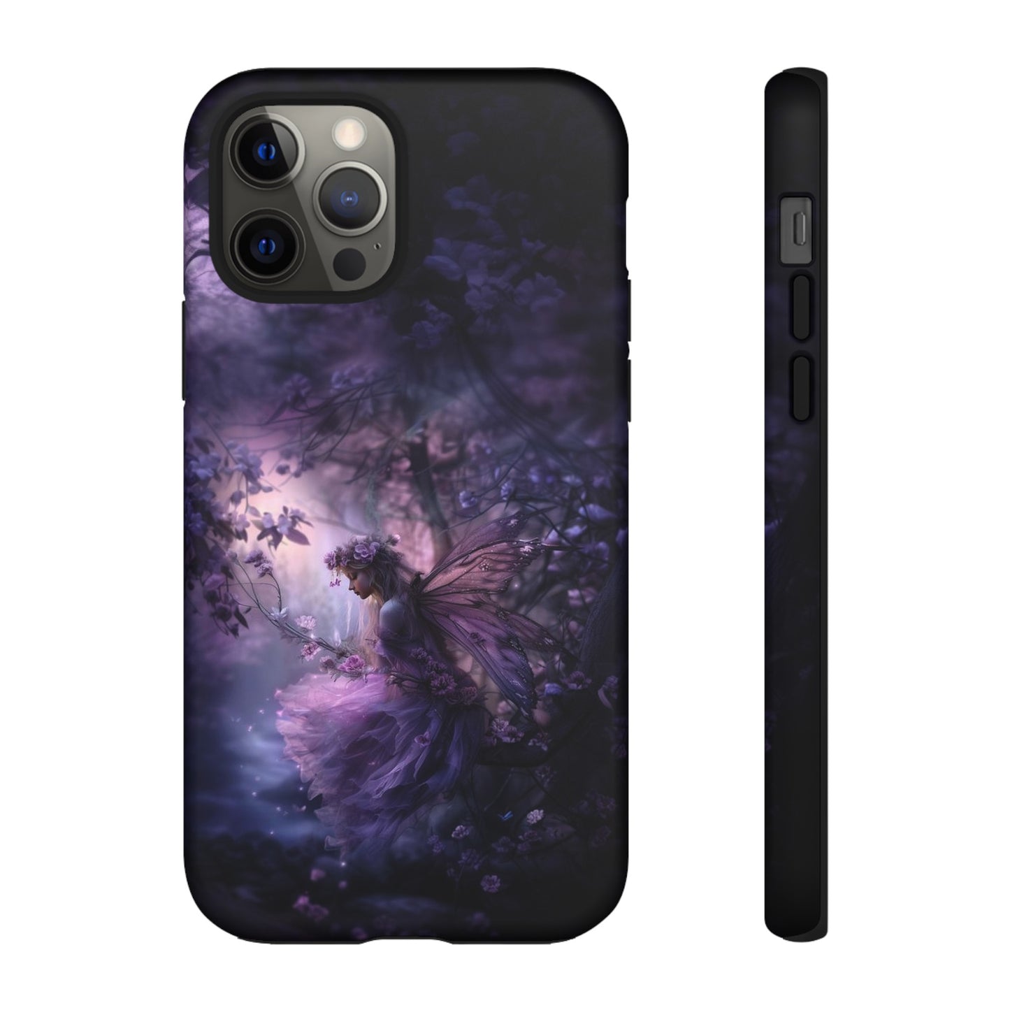 Fairy in the Moonlight Phone Case - Magical Night Scene for iPhone, Samsung Galaxy, Google Pixel Devices - Enchanted Fantasy Art