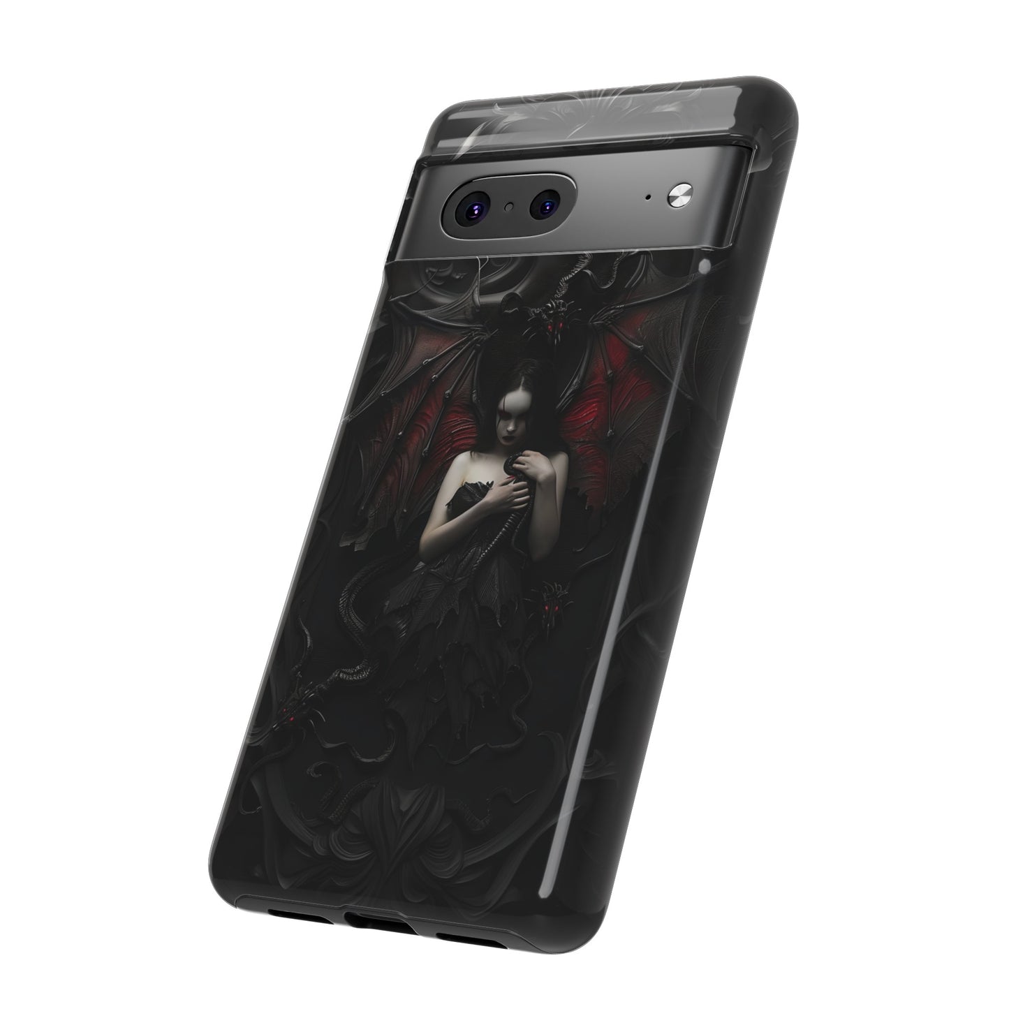 Succubus Phone Case - Dark Fantasy Gothic Design for iPhone, Samsung Galaxy, and Google Pixel Devices