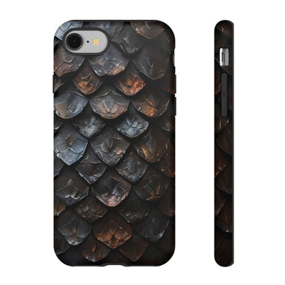 Dragon Scales Phone Case – Fantasy DnD Roleplay Design for iPhone, Samsung Galaxy, and Google Pixel Devices