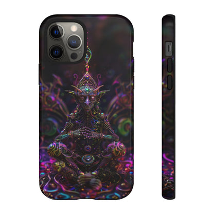 Mystical Machine Elf Phone Case - Psychedelic Vibes for iPhone, Samsung, Google Pixel