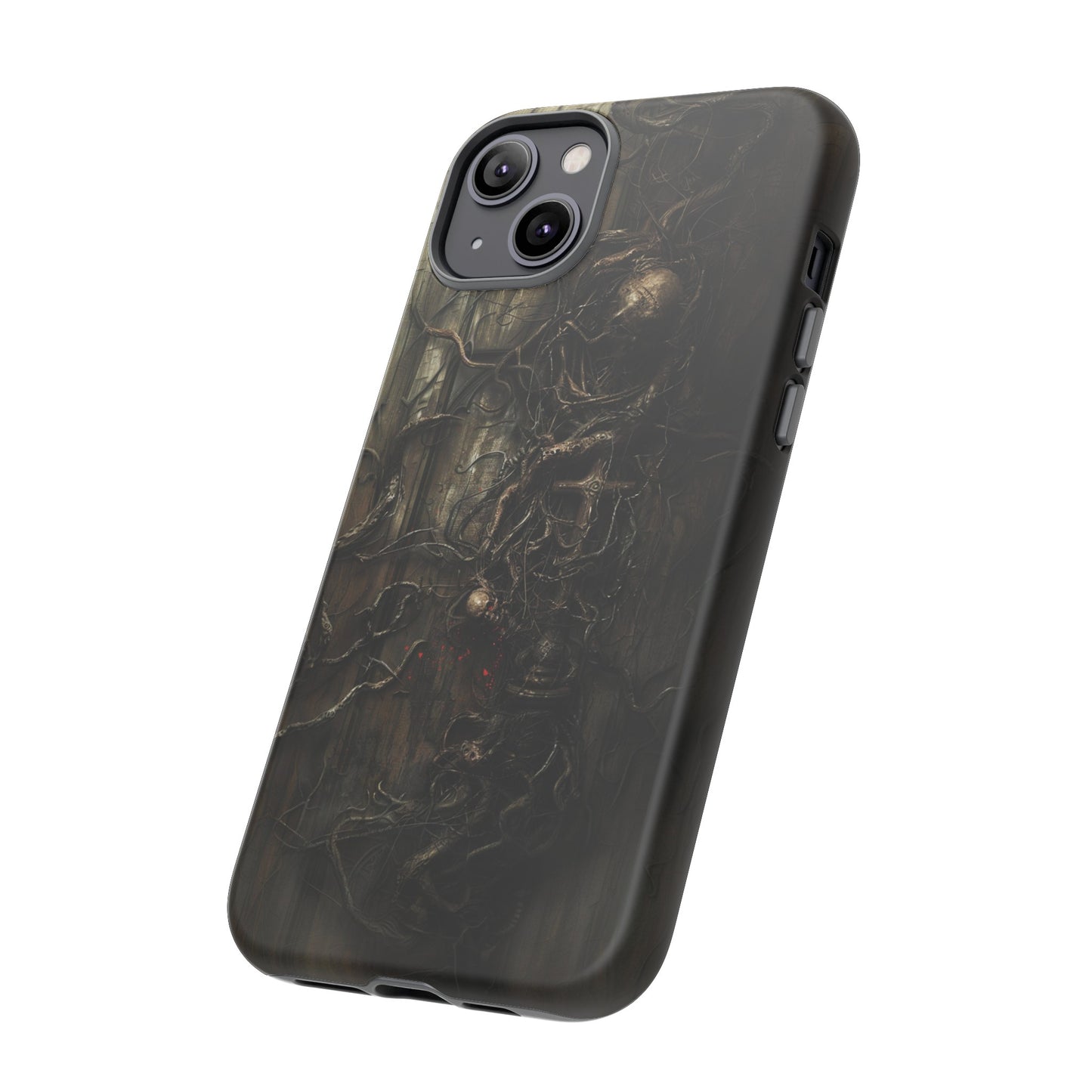 Creeping Dread Phone Case - Giger-Inspired Art for iPhone, Samsung Galaxy, and Google Pixel Devices