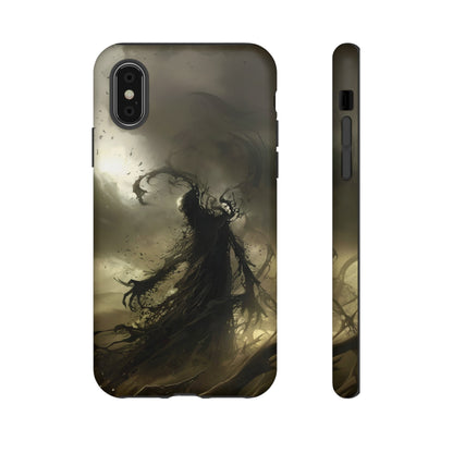 Dark Spirit Phone Case – Grim Reaper Haunting Design for iPhone, Samsung Galaxy, and Google Pixel Devices