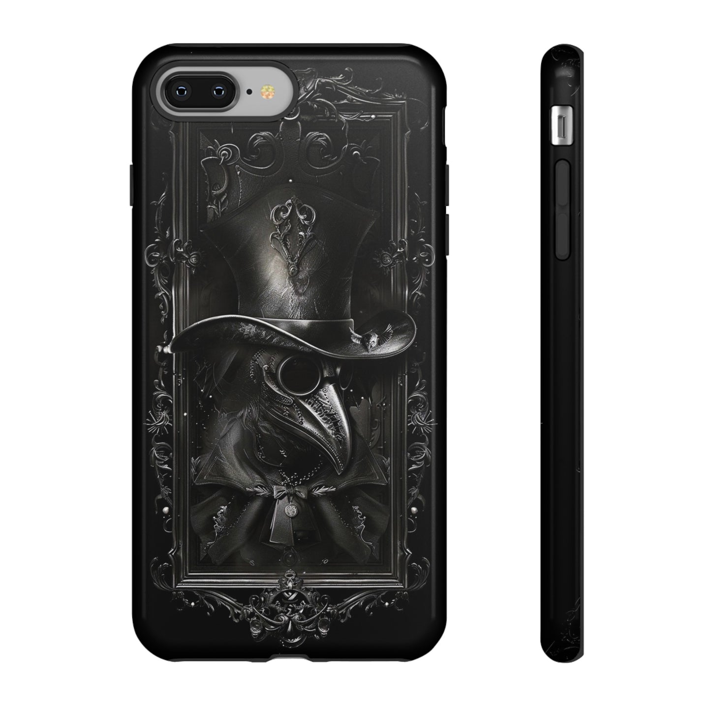 Gothic Plague Doctor Phone Case - Mysterious and Dark Design for iPhone, Samsung Galaxy, and Google Pixel Devices