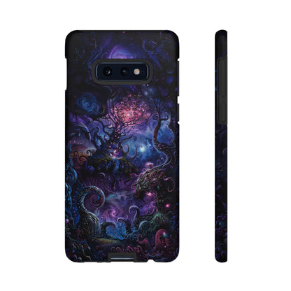 Trippy Psychedelic Alien Landscape Phone Case - Vibrant Abstract Design for iPhone, Samsung Galaxy and Google Pixel Devices